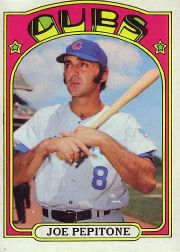 1972 Topps Baseball Cards      303     Joe Pepitone